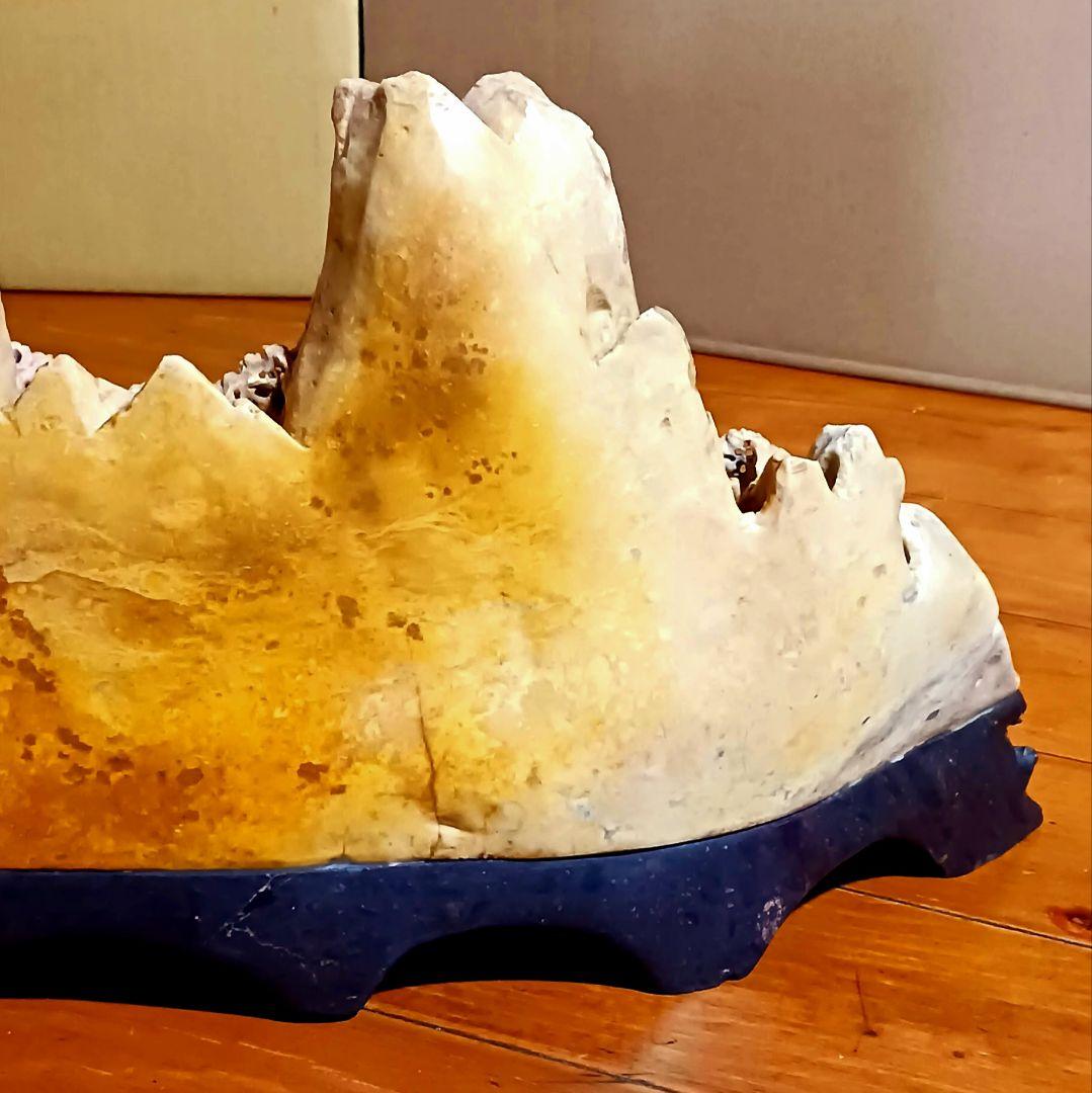寿山石 山水風景彫刻 特大 高さ26cm 巾52.5cm 重量10kg 天然石
