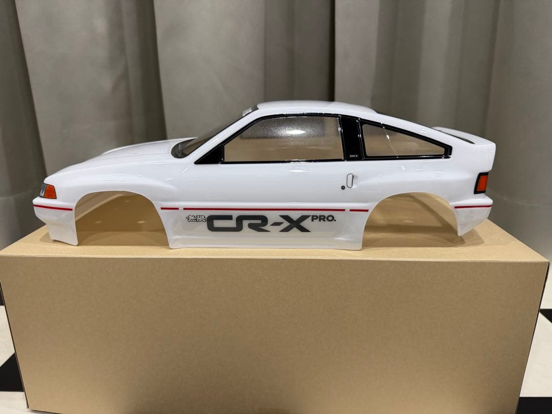 週末特価 タミヤMシャーシ対応 バラードスポーツ無限CR-X 塗装済未使用ボディ