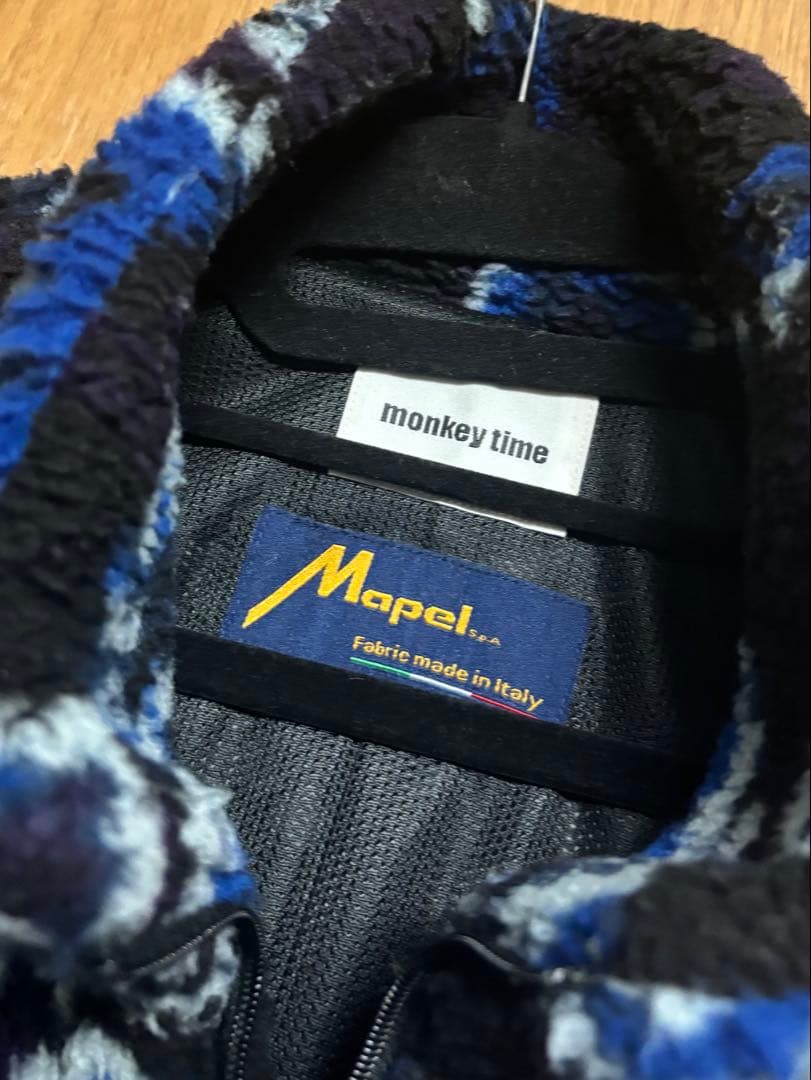 monkey time FLW JQD BOA ZIP BLSN/ブルゾンXL