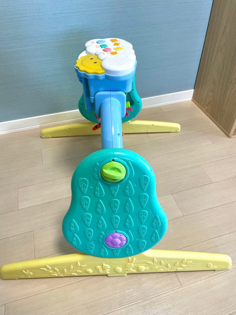 【美品】電池付き えらべる回転 6WAYジムにへんしんメリー　プーメリー