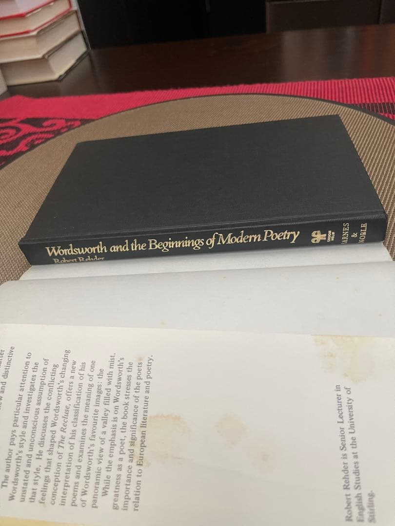 Wordsworth and the Beginnings of Modern…