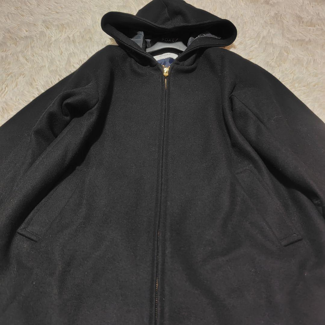 【美品♡定価2.7万】スローブイエナ　高級ハミルトンウールフードロングコート　F