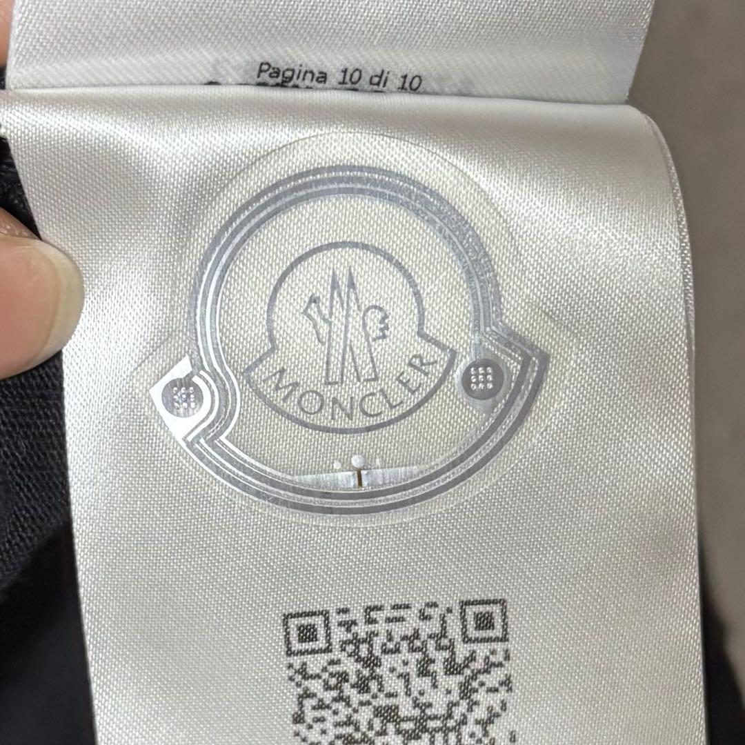 モンクレール ロゴTシャツ ブラック
