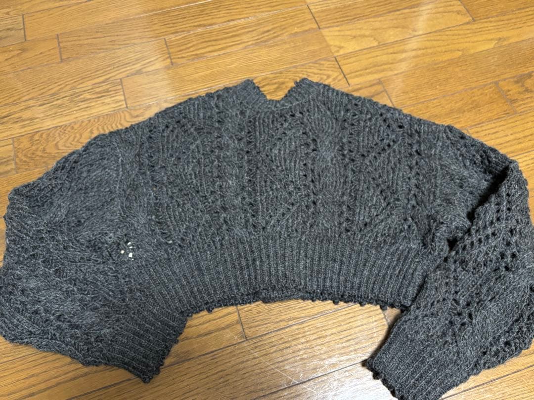 まめすけ様へanuke Cable Knit Cardigan