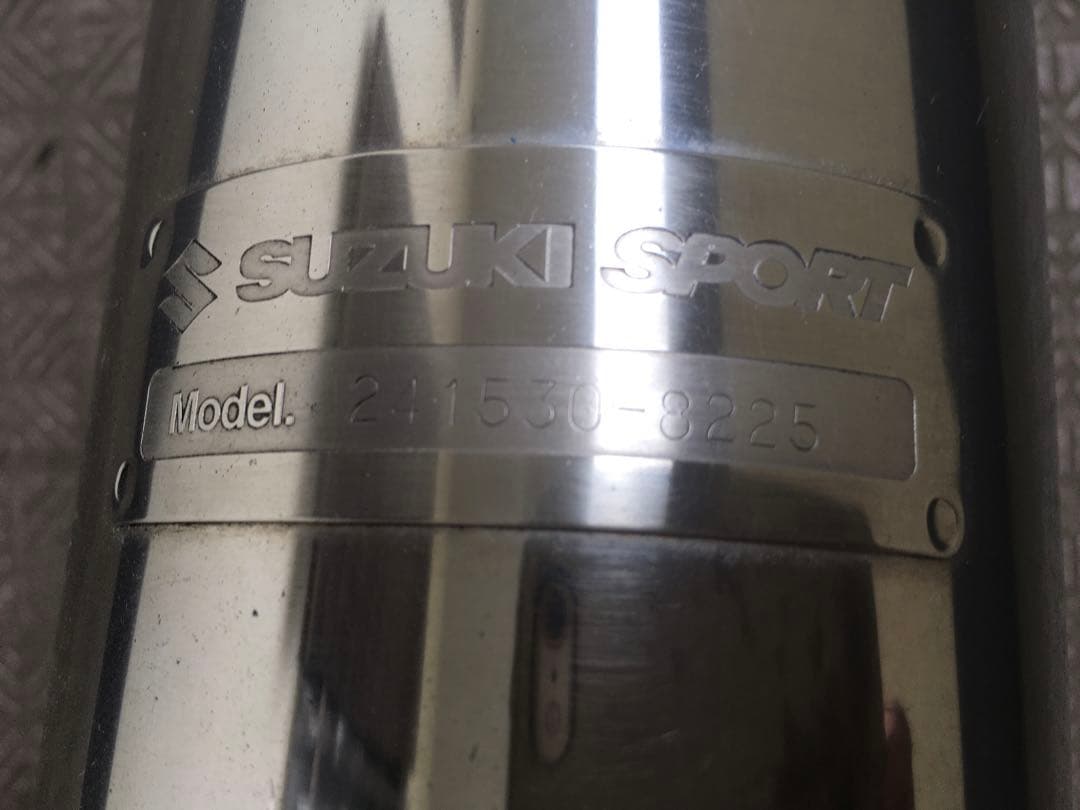 スズキスポーツ TYPE St-R ストレートマフラー ワゴンR Kei 美品