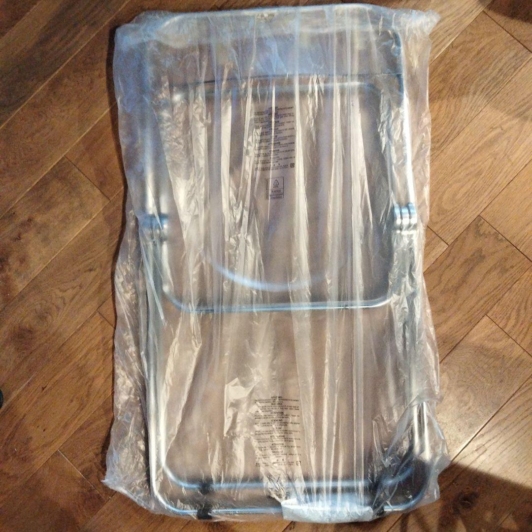 新品未使用品　Anonima Castelli Pliaチェア　クローム✕クリア