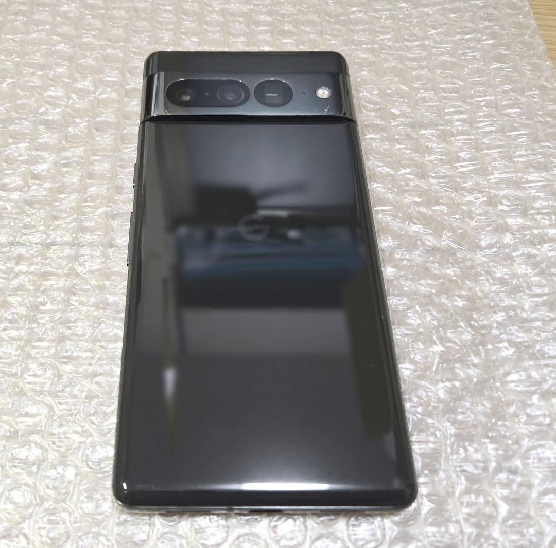 美品 Google Pixel7 Pro 128GB 黒色 公式SIMフリー