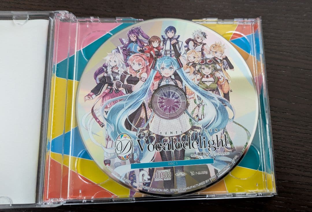 Vocalodelight 初回生産限定盤 CD メガジャケ アクキー 特典付き