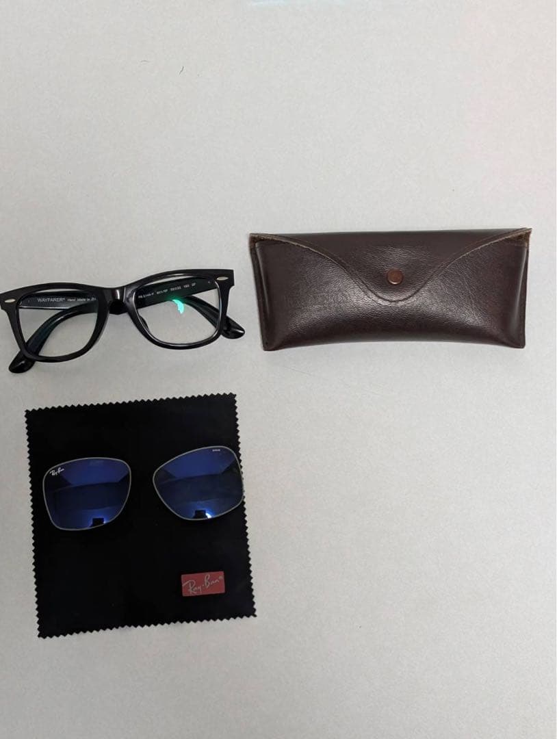 Ray-Ban RB 2140-F調光サングラス2個セットケース付　最終値下げ！