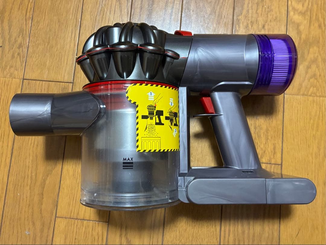 ダイソン　コードレスクリーナー　V8スリム（SV10K）　稼働時間29分25秒