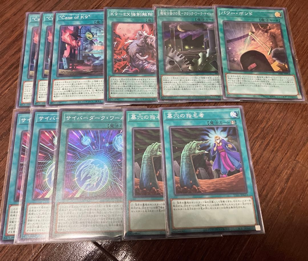 遊戯王　サイバーK9 デッキ　パーツ