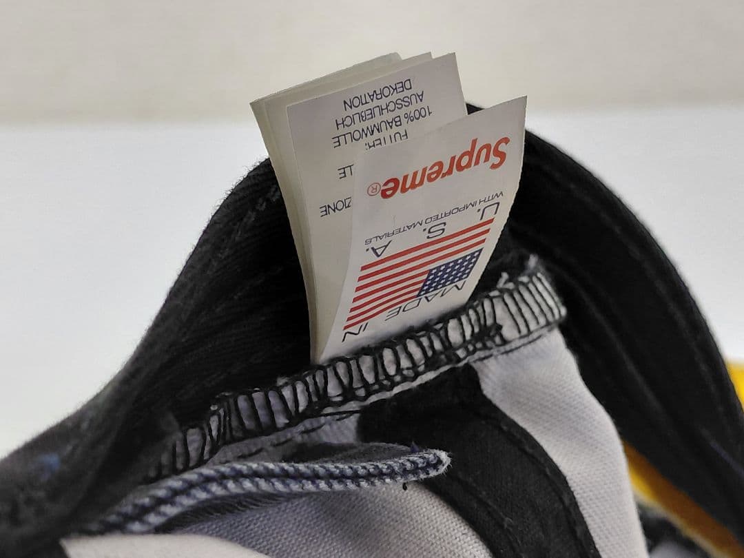 【新品】Supreme　Pigment　Coated　2-Tone　S Logo
