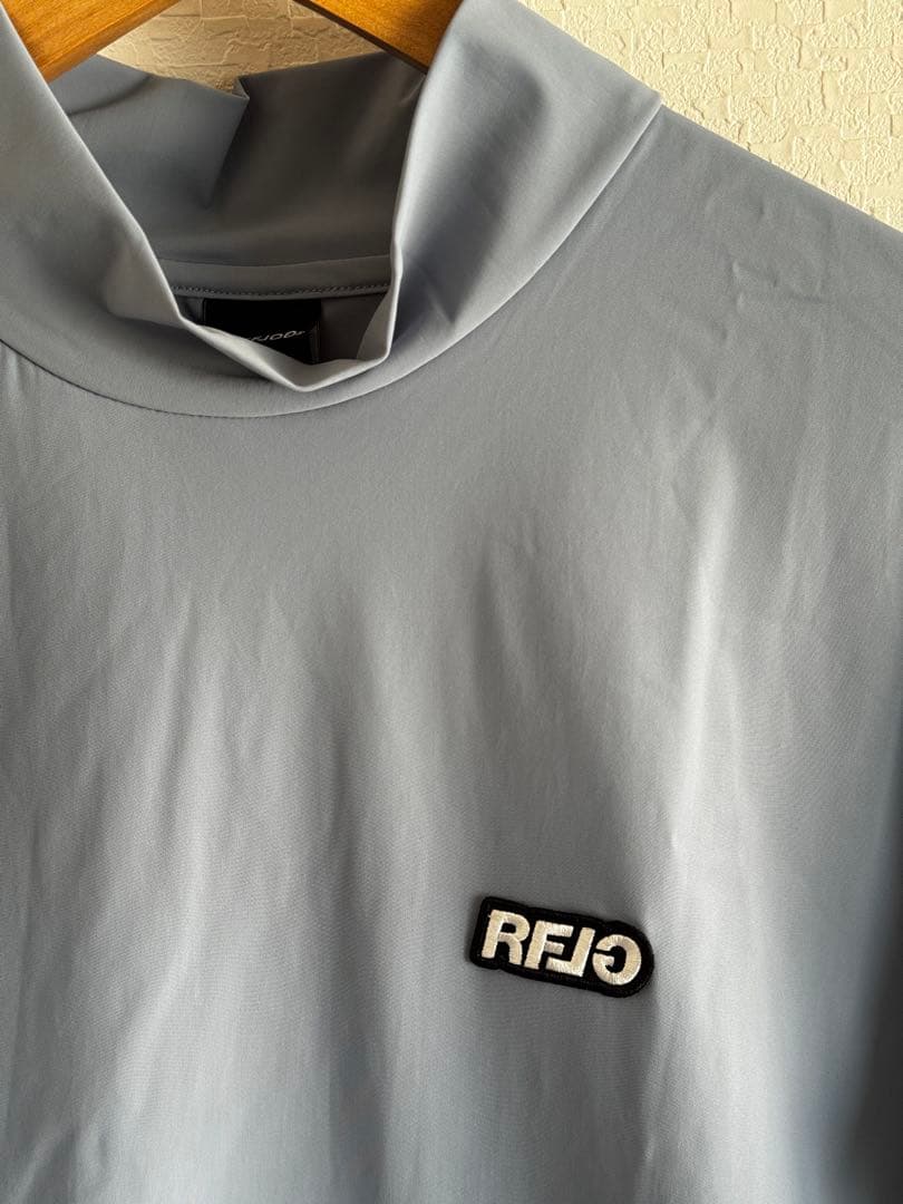 RUFFLO BLUE GRAY ゴルフシャツ M 新品未使用