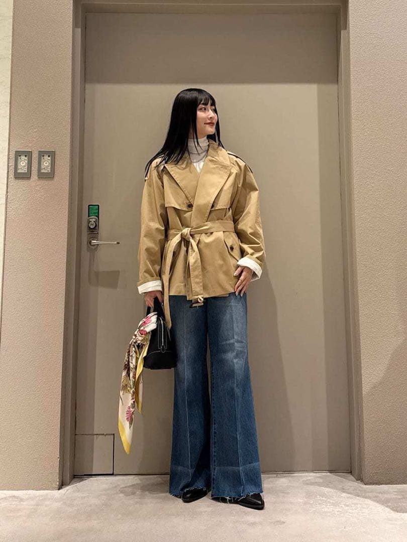 正規品　ミラオーウェン　mila owen ショートトレンチコート