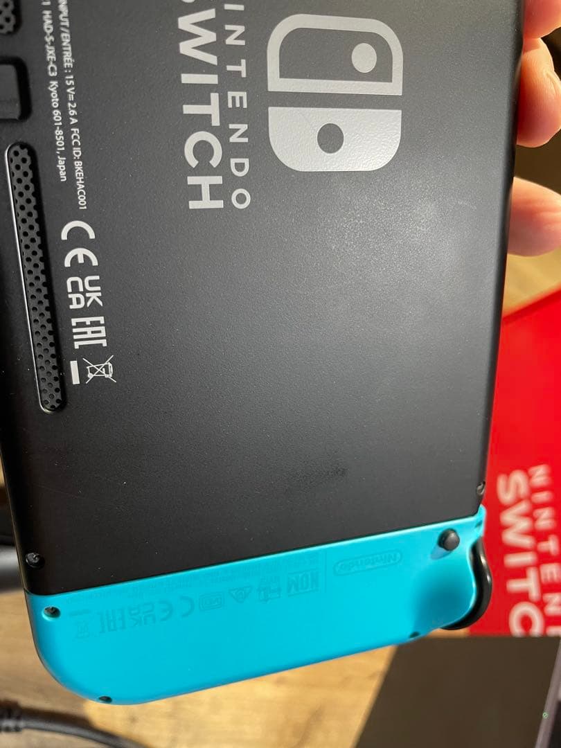 ニンテンドースイッチ ネオンブルー/ピンク 箱付きセット