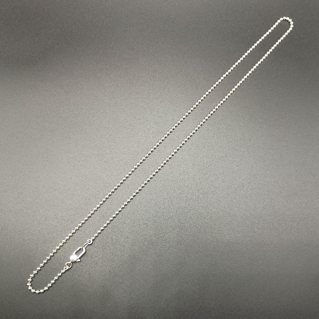 【美品】GUCCI ボールチェーン 50cm 2mm幅 SILVER925