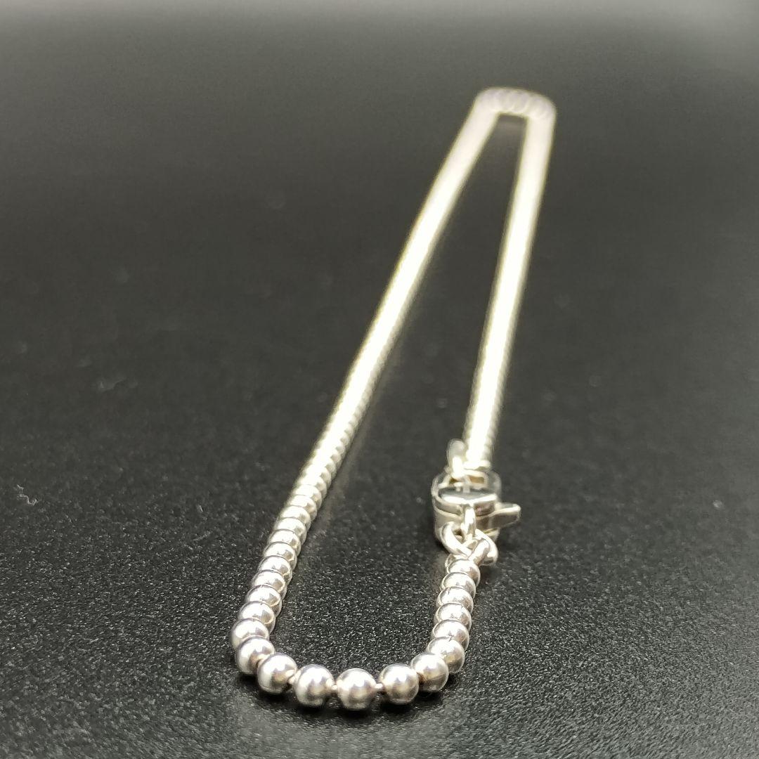 【美品】GUCCI ボールチェーン 50cm 2mm幅 SILVER925