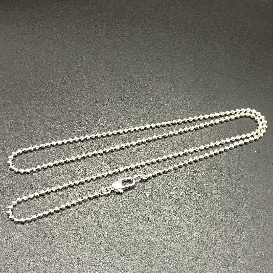 【美品】GUCCI ボールチェーン 50cm 2mm幅 SILVER925
