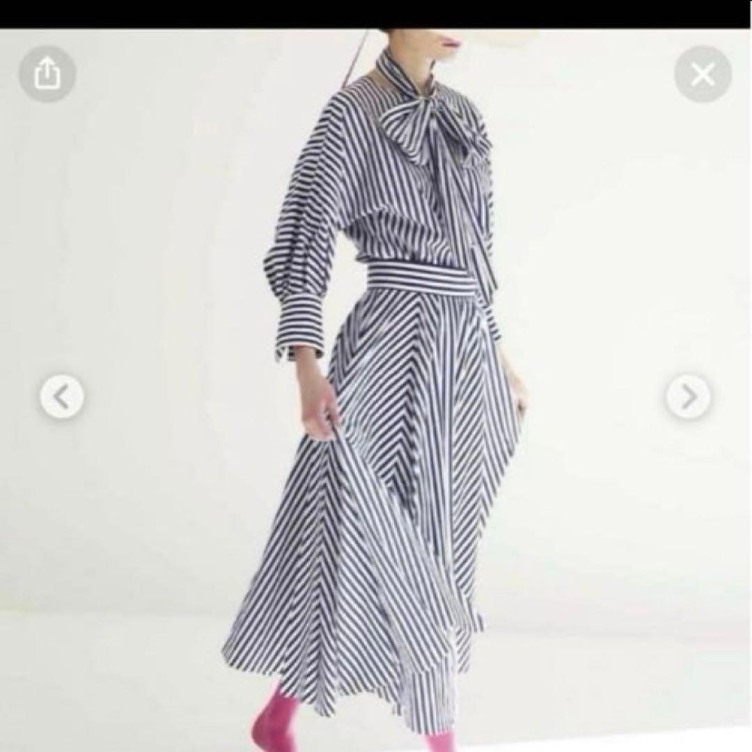 新品未使用　SHE Tokyo Carol marine stripe スカート