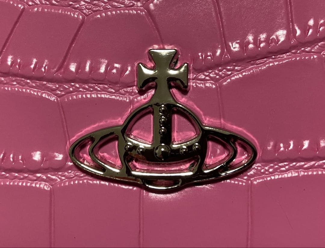 【新品・希少カラー】Vivienne Westwood 三つ折り財布 ピンク
