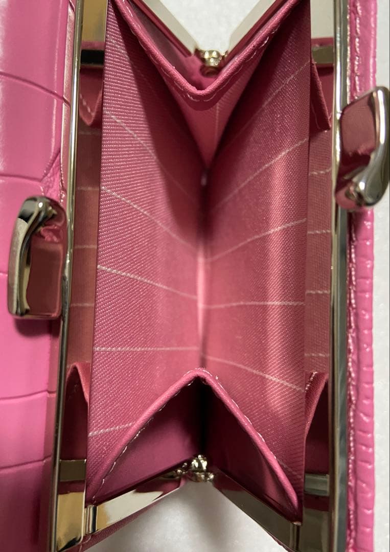 【新品・希少カラー】Vivienne Westwood 三つ折り財布 ピンク