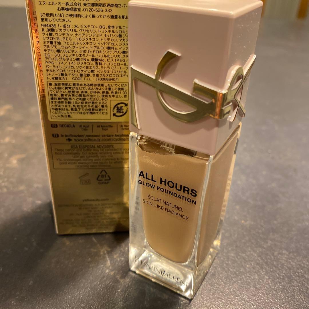 ファンデーション YSL ALL HOURS GLOW FOUNDATION 30ml #LC4