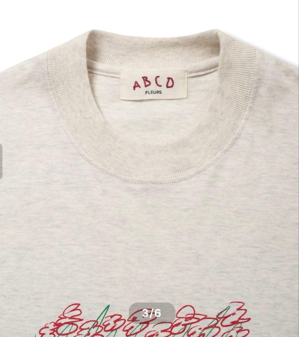トップス everyone ABCD FLEURS S/S tee shirt