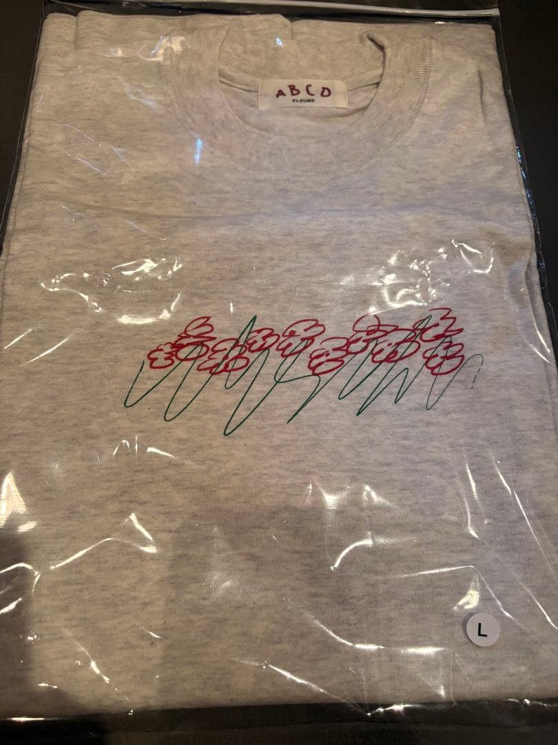 トップス everyone ABCD FLEURS S/S tee shirt