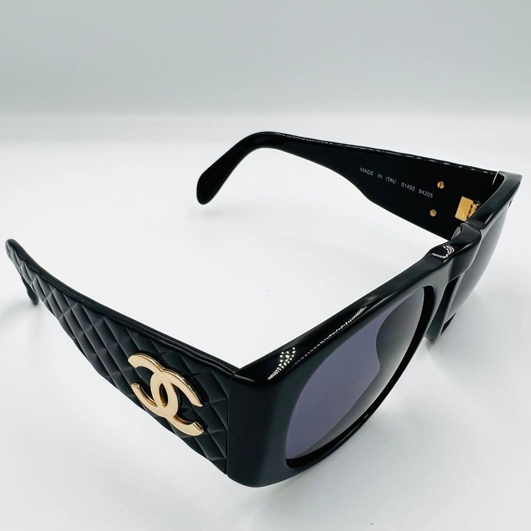 【極美品】CHANEL シャネル　ココマーク　マトラッセ　サングラス