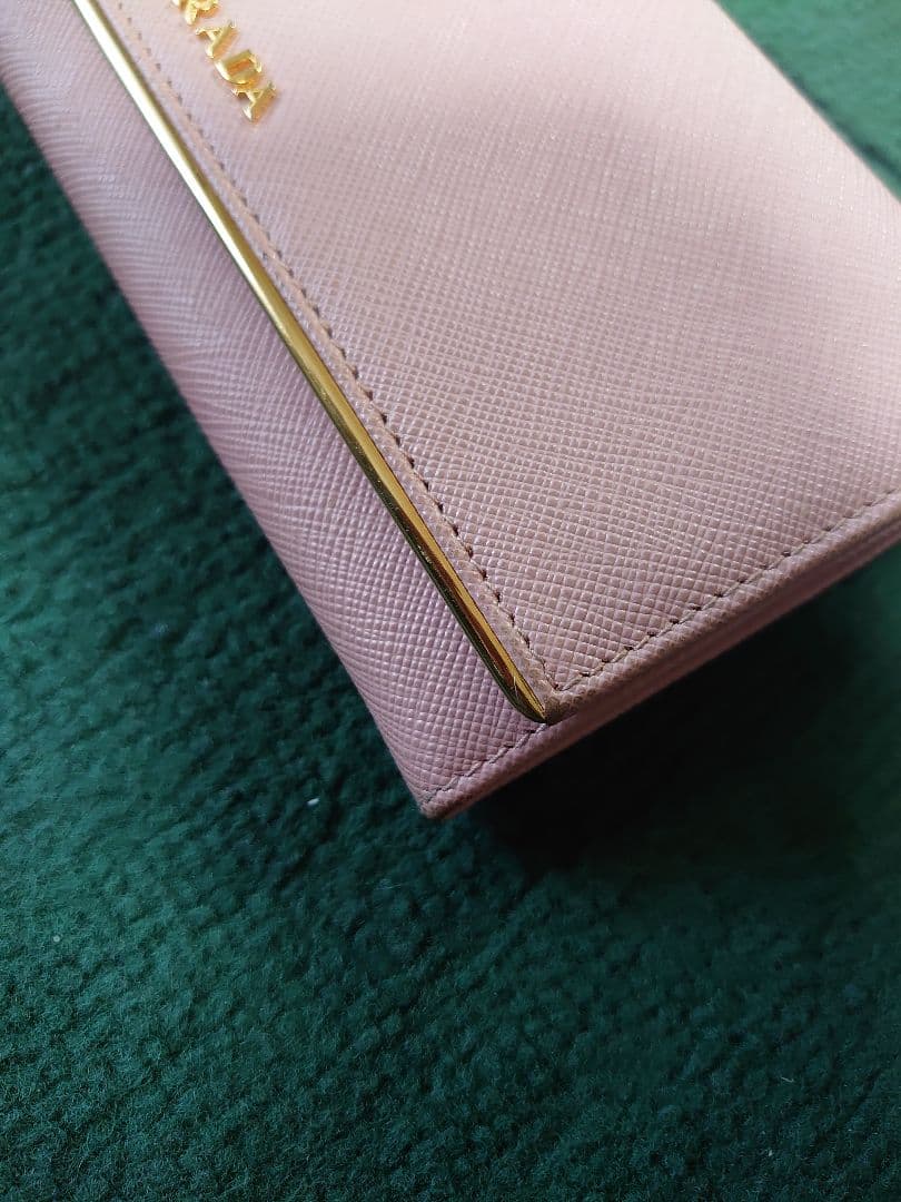 PRADA プラダ ピンク 長財布