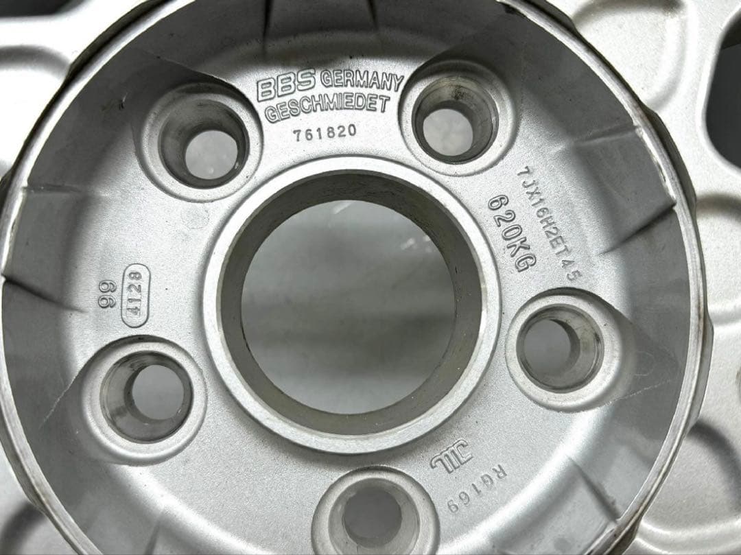 BBS RG169 4本 16インチ 7j +45 114.3