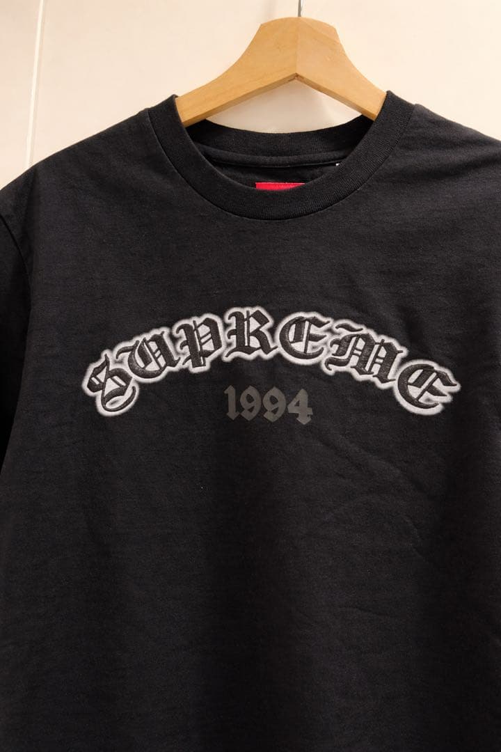 【新品】Supreme Tシャツ ロゴTシャツ 1994 ブラック M メンズ