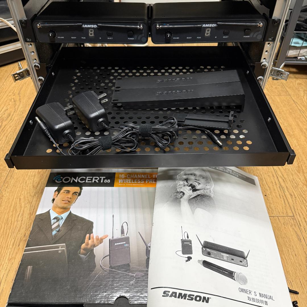 【2台セット価格】SAMSON Concert88X ワイヤレスシステム