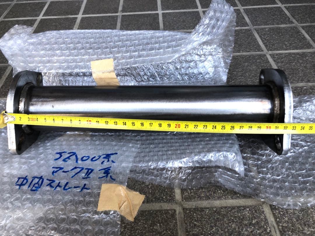 マークII クレスタ チェイサー JZX100 触媒 中間ストレートマフラー
