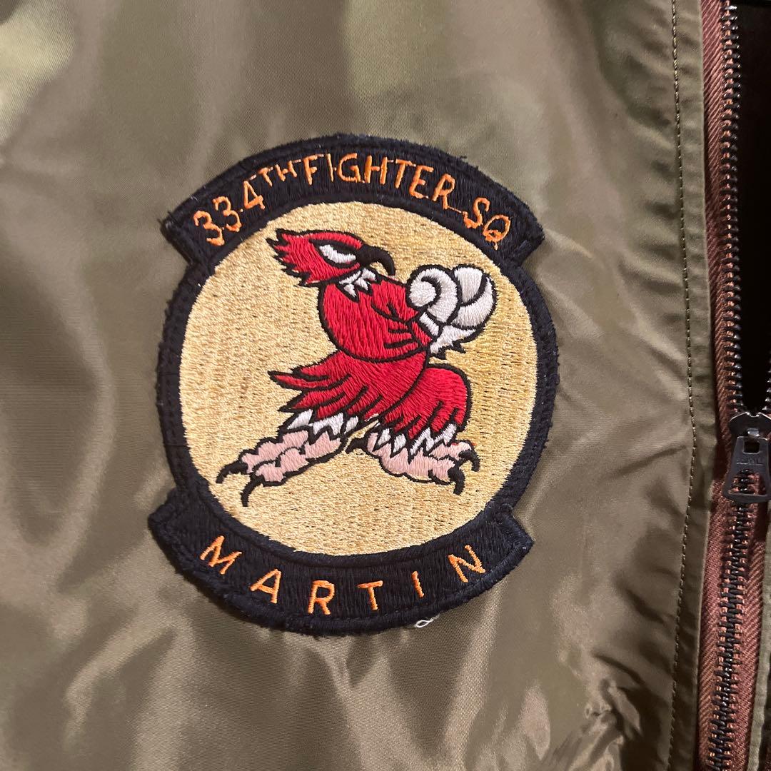 MA-1 フライトジャケット 334th Fighter Squadron