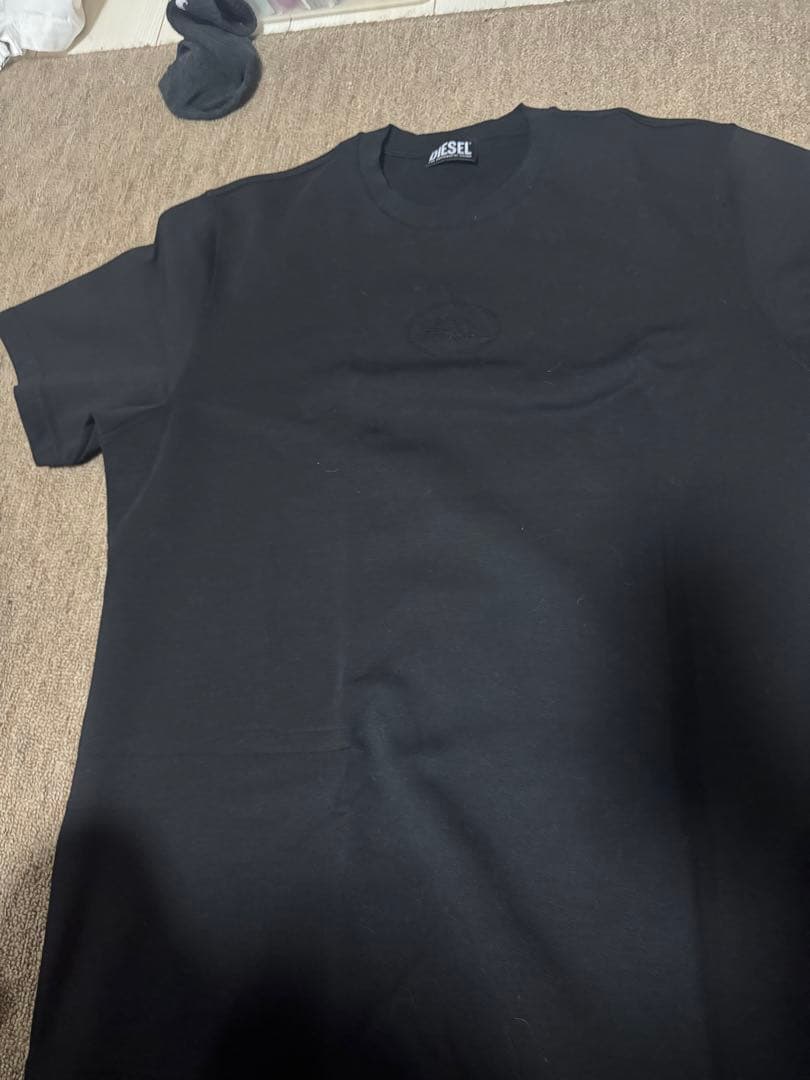 DIESEL ブラック Tシャツ 半袖