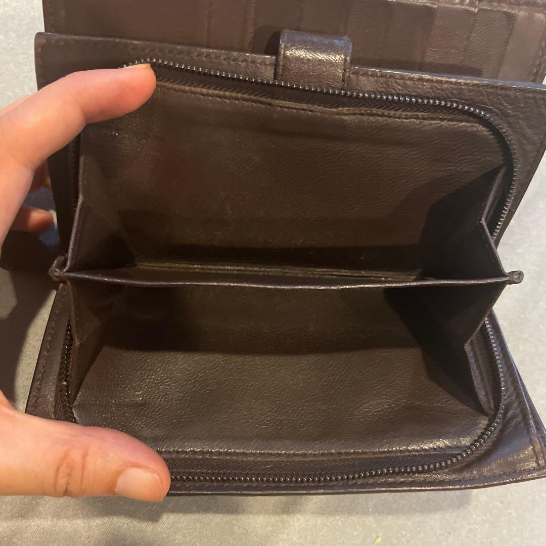 ボッテガヴェネタ イントレチャート 財布 二つ折り フラップ