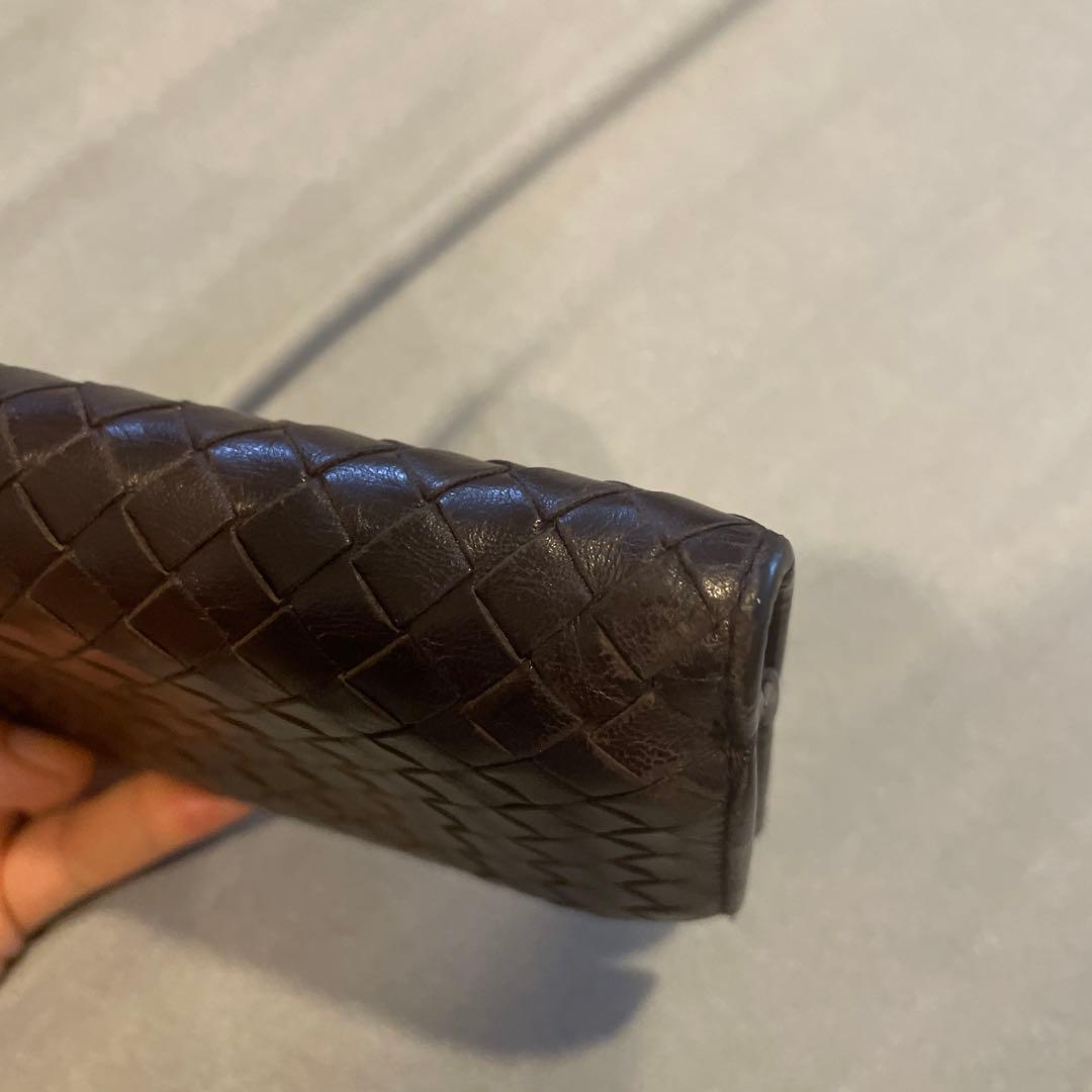 ボッテガヴェネタ イントレチャート 財布 二つ折り フラップ