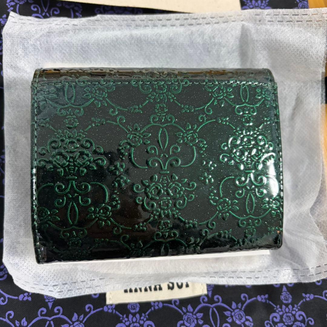 【新品】 アナスイ ルーミー 折り財布 グリーン 緑 即日発送 正規品