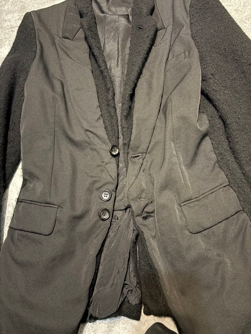 コムデギャルソンオムプリュス 09aw 縮絨ジャケット