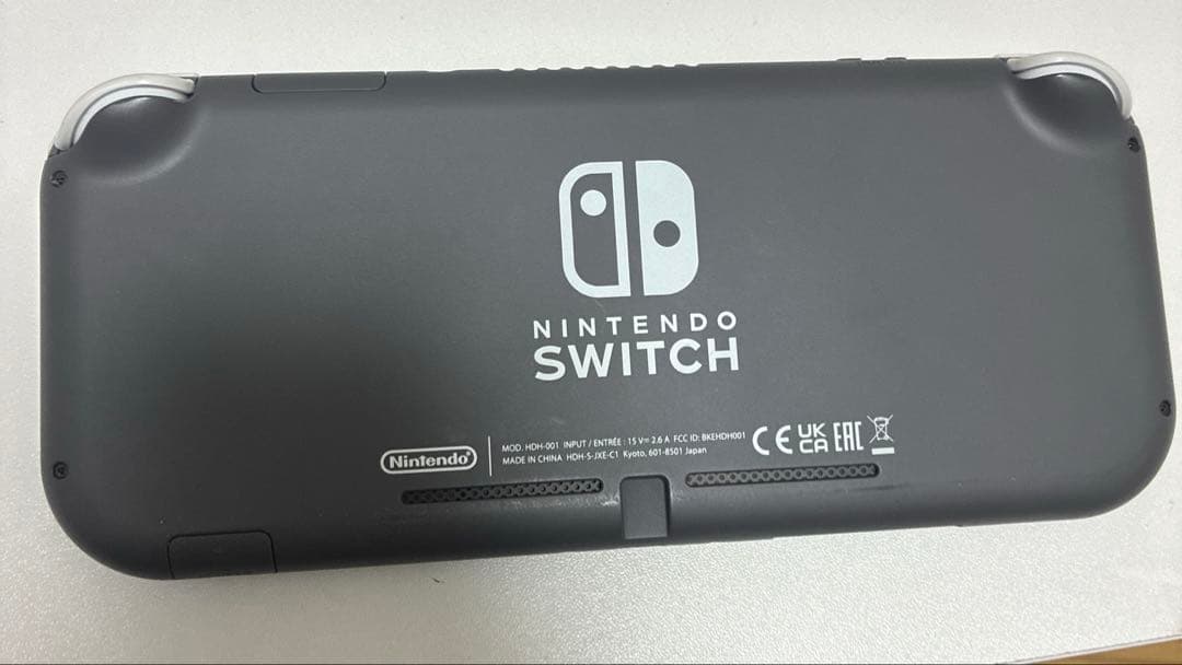 Switch Lite グレー 本体 あつ森ソフト amiibo付き 動作確認済