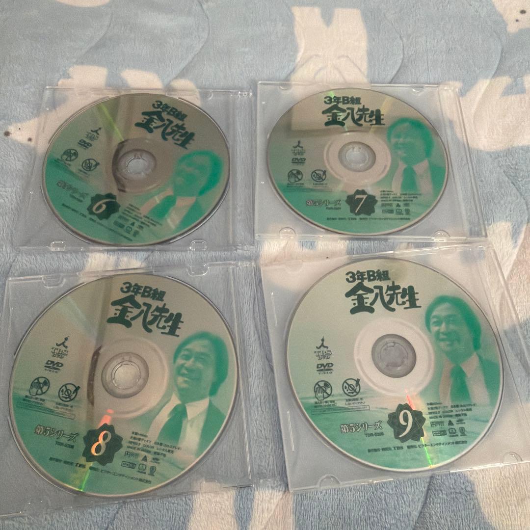 3年Ｂ組　金八先生(第5シリーズ)全9巻レンタル落ち DVD
