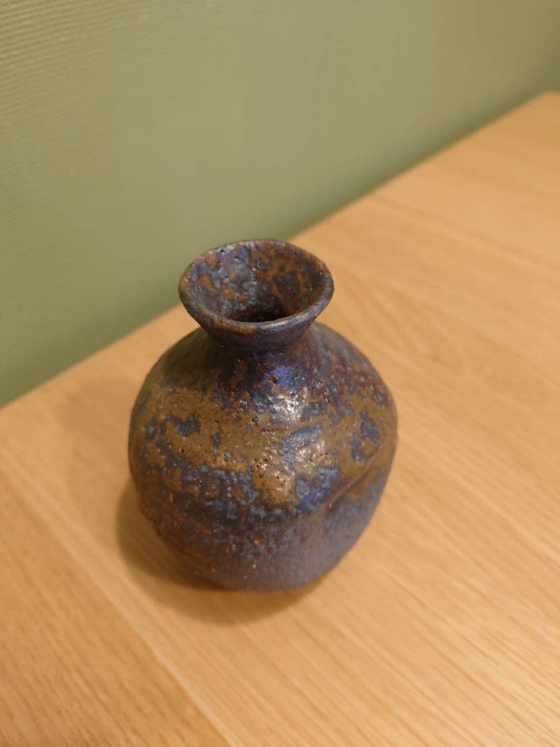 灰釉　酒器　花器　一輪挿し