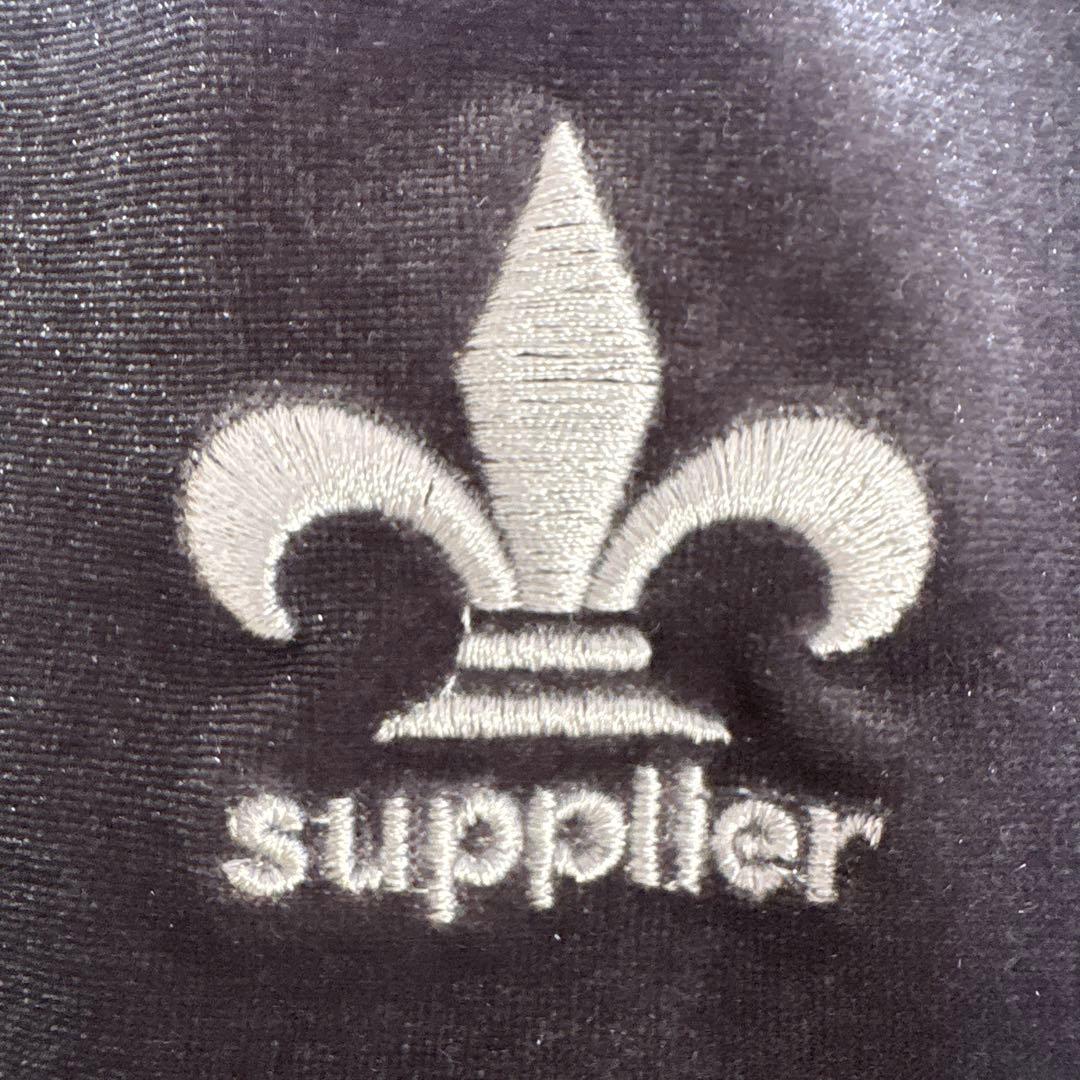 サプライヤー SUPPLIER トラックパンツ ジャージ ベルベッド ボトムス