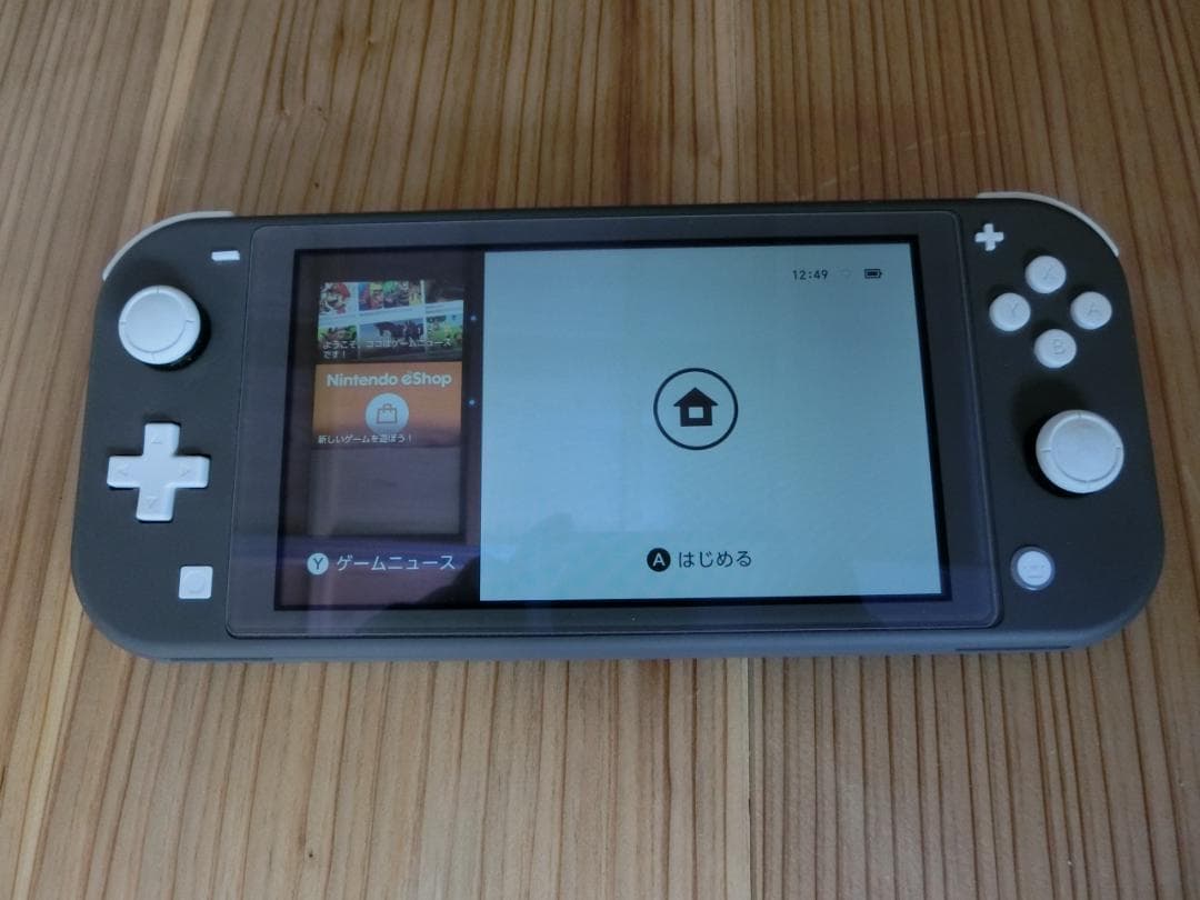 Nintendo Switch Lite グレー 完備 あつ森付 20製美品