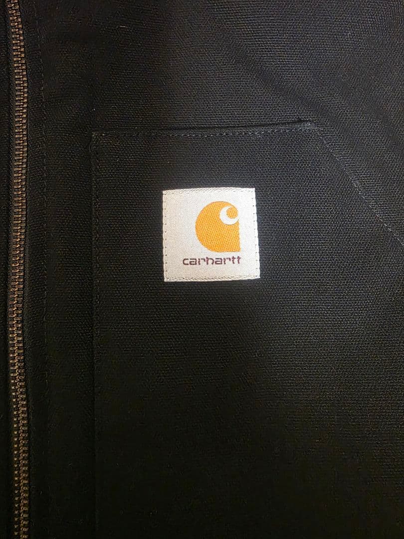 Carhartt ジップアップベスト 黒