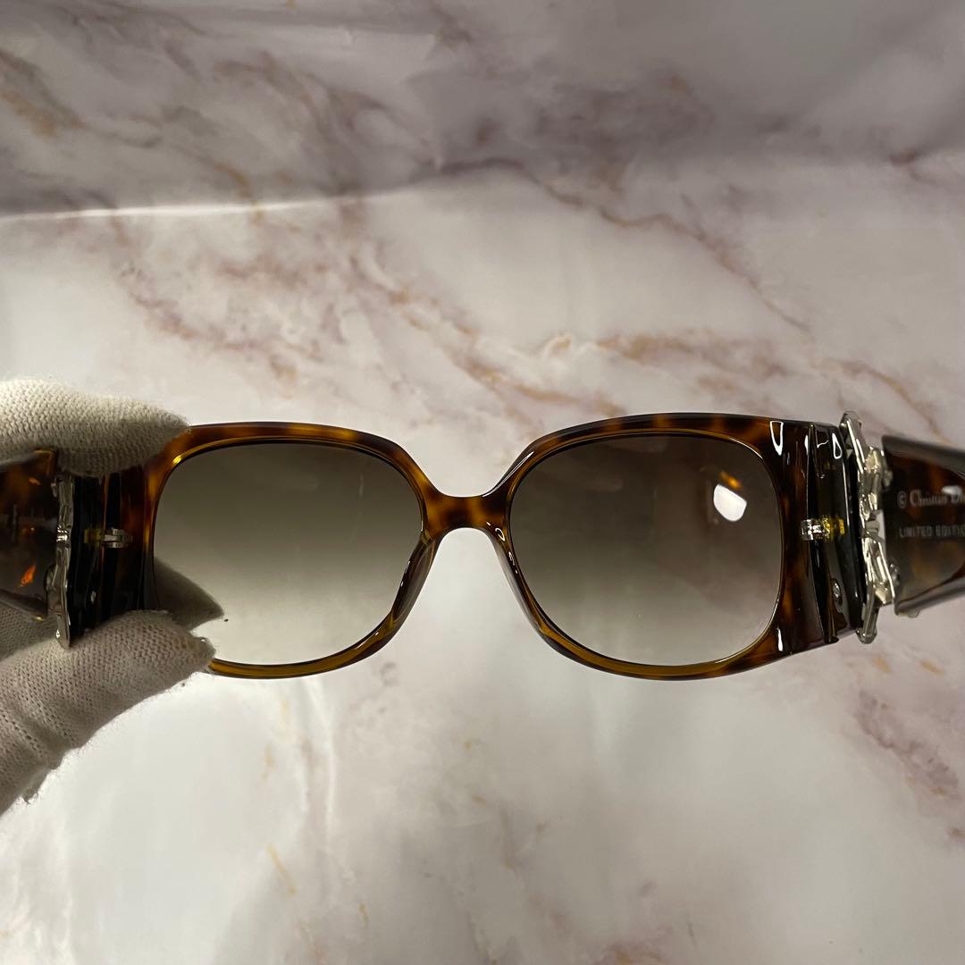 dior ディオール バタフライ ラインストーン Y2K サングラス ケース付き