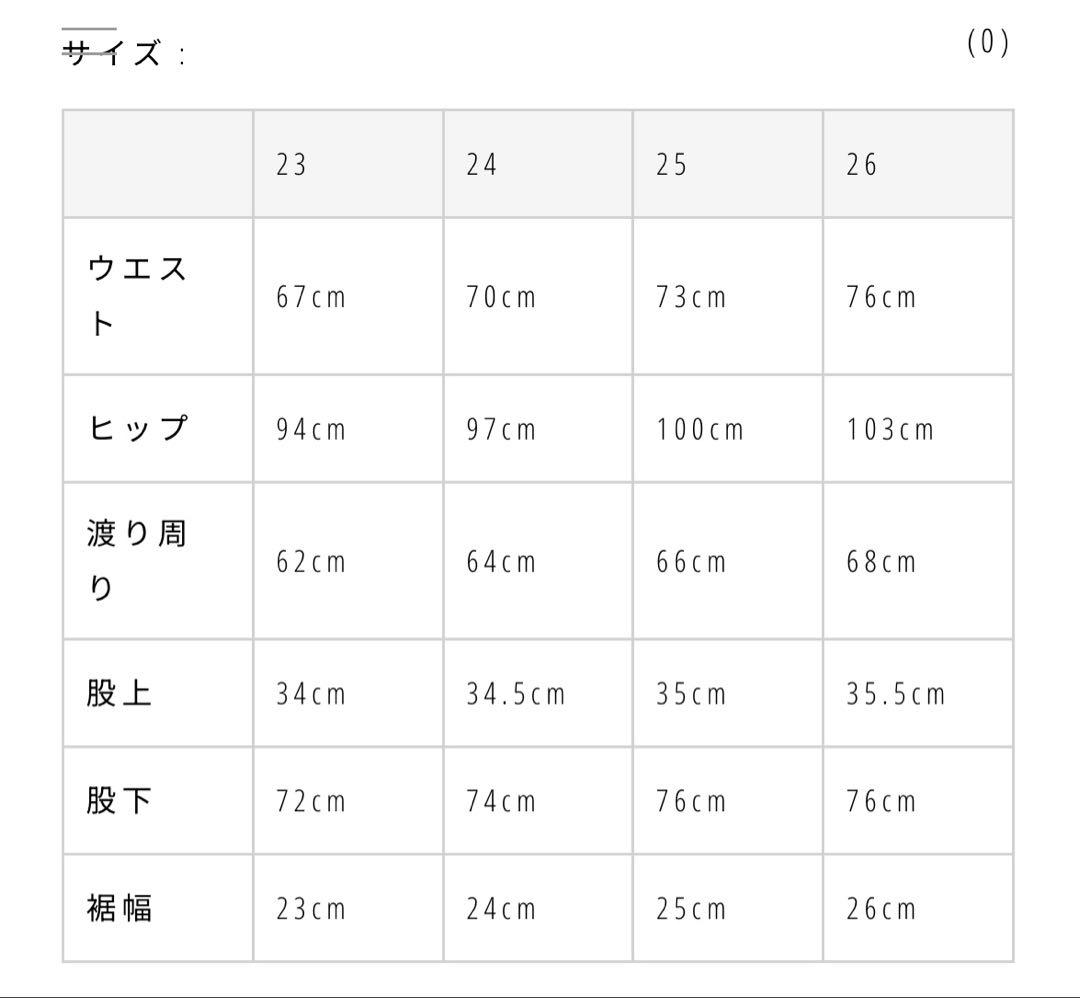 【値下】todayful Cary's Denim 24 BLU 新品未使用