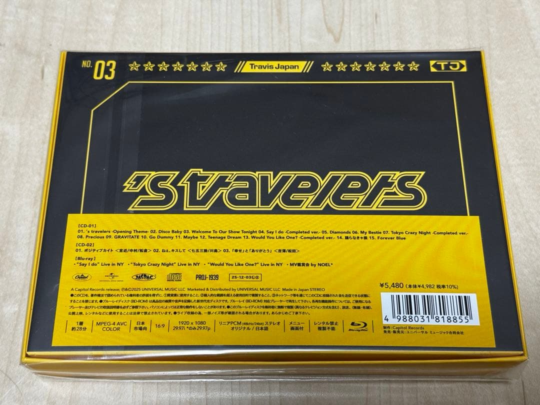 TravisJapan 's travelers FC盤