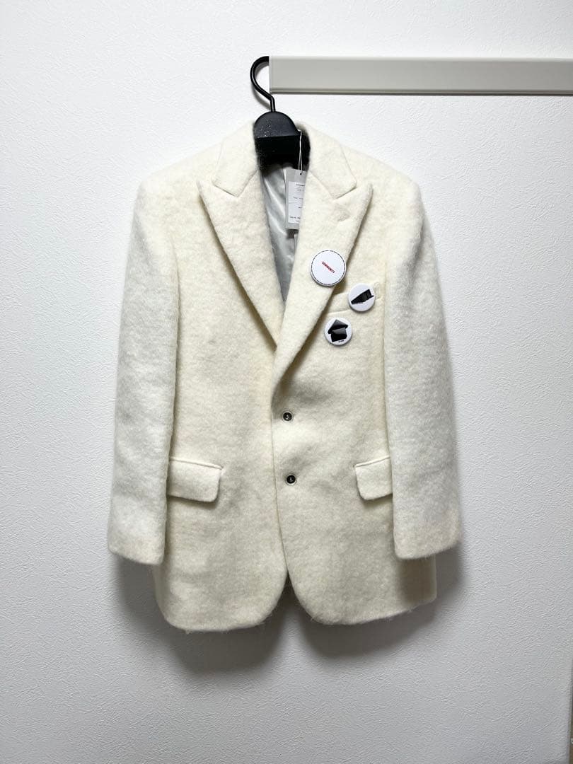 ジャケット・アウター \"house\" mohair jacket (white)